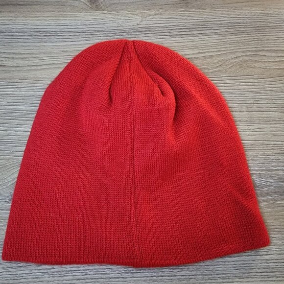 DC Shoes Big Star Red Beanie - Picture 3 of 8
